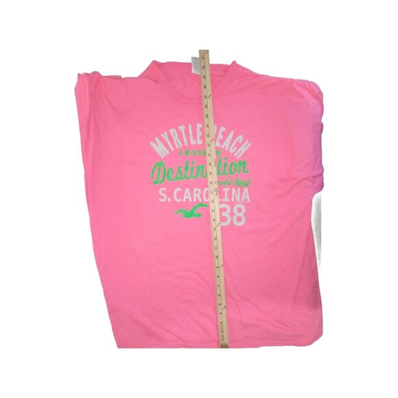 Myrtle Beach SC  Shirt Adult  Size 3XL Pink Tee Heavy - Picture 7 of 8
